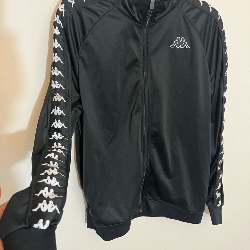 Kappa Black Track Jacket